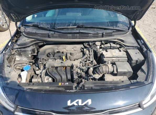 3KPA24AD6PE549145 2023 KIA RIO Black Widok wnętrza z tyłu