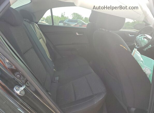 3KPA24AD6PE549145 2023 KIA RIO Black Widok tylnych siedzeń