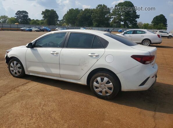 3KPA24AD6PE573445 2023 KIA RIO White Trasero izquierdo