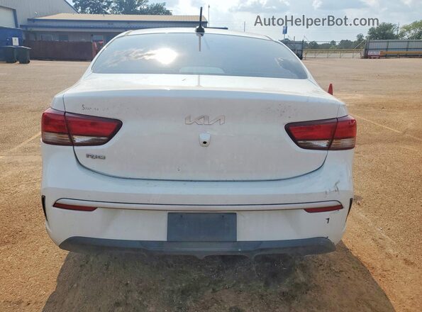 3KPA24AD6PE573445 2023 KIA RIO White Vista trasera