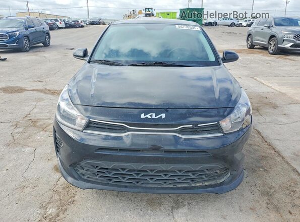 3KPA24AD6PE585305 2023 KIA RIO Black Front view