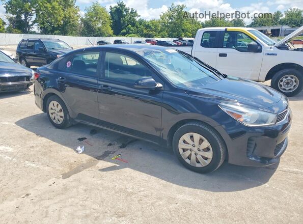 3KPA24AD7LE266344 2020 KIA RIO Black Front right