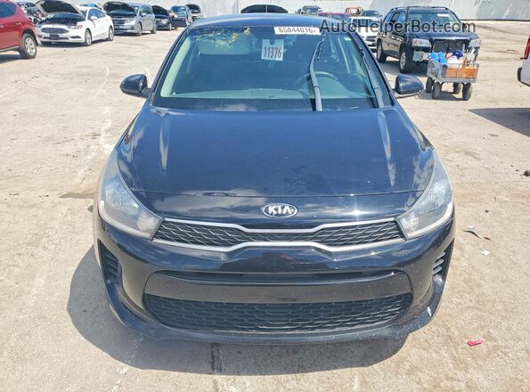 3KPA24AD7LE266344 2020 KIA RIO Black Front view