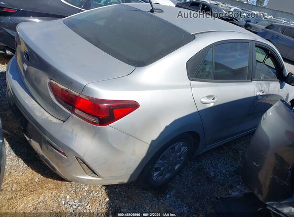 3KPA24AD7ME406233 2021 KIA RIO Серебряный Задняя правая четверть
