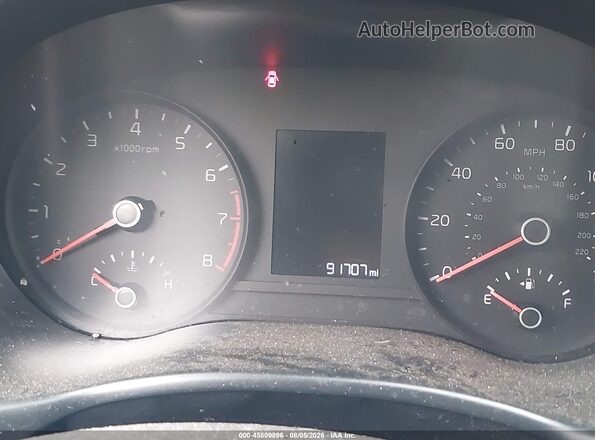 3KPA24AD7ME406233 2021 KIA RIO Серебряный Вид задних сидений