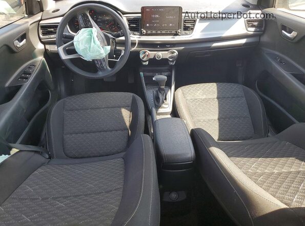 3KPA24AD7NE473769 2022 KIA RIO Серый Вид панели приборов