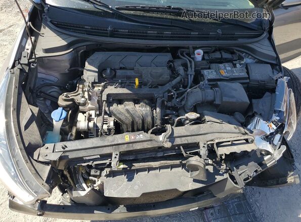 3KPA24AD7NE473769 2022 KIA RIO Серый Вид задней части салона