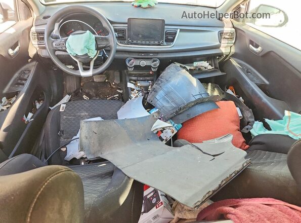 3KPA24AD7PE528854 2023 KIA RIO Silver Առջևի վահանակի տեսք