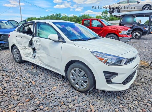 3KPA24AD7PE530085 2023 KIA RIO Белый Передняя правая четверть