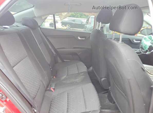 3KPA24AD7PE600359 2023 KIA RIO Red Widok tylnych siedzeń