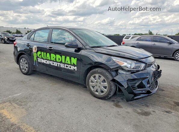 3KPA24AD7PE615279 2023 KIA RIO Black წინა მარჯვენა