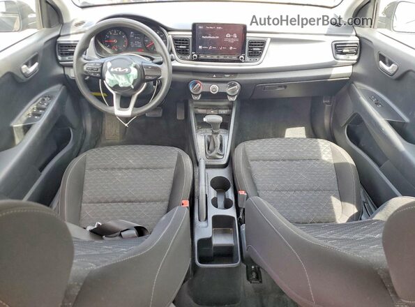 3KPA24AD7PE615279 2023 KIA RIO Black წინა პანელის ხედი