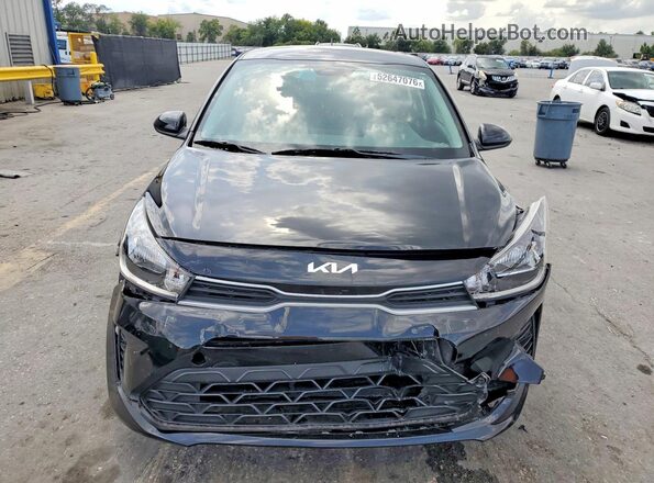 3KPA24AD7PE615279 2023 KIA RIO Black წინა ხედი