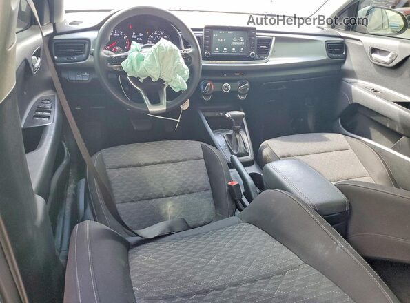 3KPA24AD8LE298557 2020 KIA RIO Silver Առջևի վահանակի տեսք