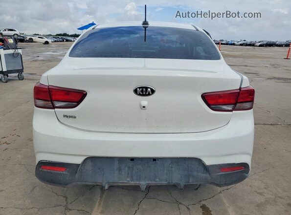 3KPA24AD8LE334943 2020 KIA RIO White Հետևի տեսք