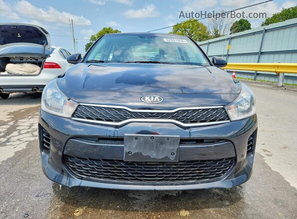 3KPA24AD8LE335588 2020 KIA RIO Black Դիմացի տեսք
