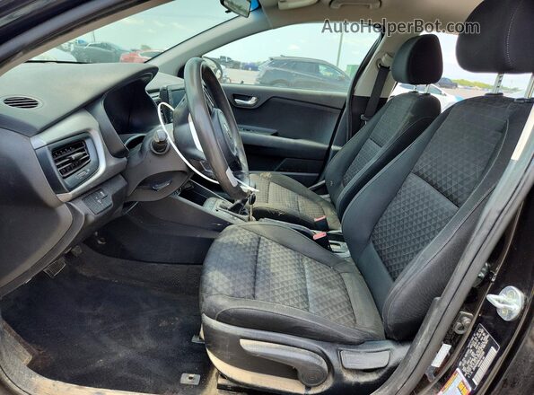 3KPA24AD8LE335588 2020 KIA RIO Black Սալոնի դիմացի տեսք