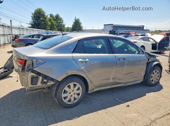 3KPA24AD8NE491309 2022 KIA RIO Silver Trasero derecho
