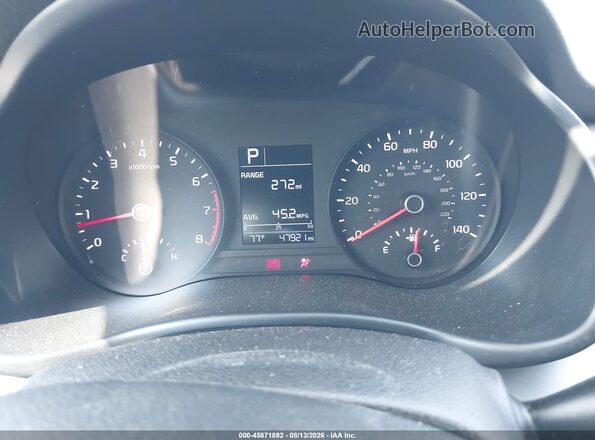 3KPA24AD8PE575455 2023 KIA RIO Silver Vista de los asientos traseros