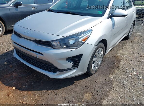 3KPA24AD8PE575455 2023 KIA RIO Silver Vista frontal