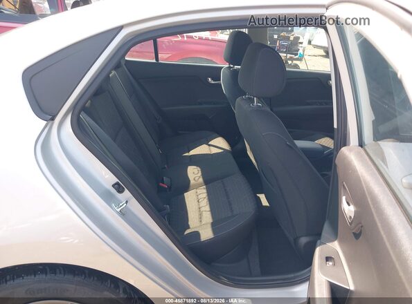 3KPA24AD8PE575455 2023 KIA RIO Silver Vista de la etiqueta del VIN