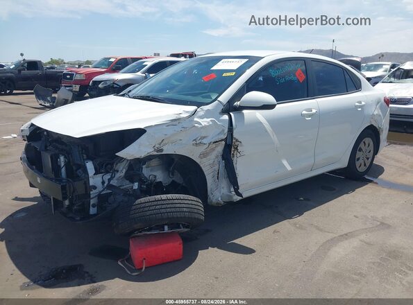 3KPA24AD9LE293786 2020 KIA RIO White წინა ხედი