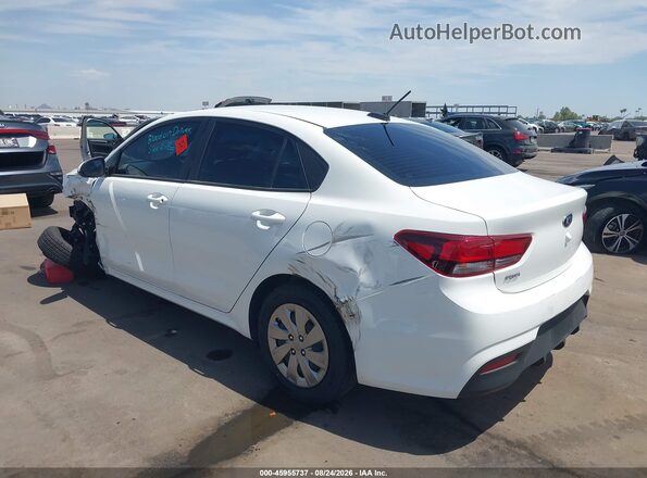 3KPA24AD9LE293786 2020 KIA RIO White უკანა მარცხენა
