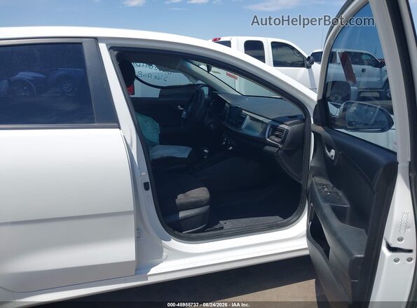 3KPA24AD9LE293786 2020 KIA RIO White წინა სალონის ხედი