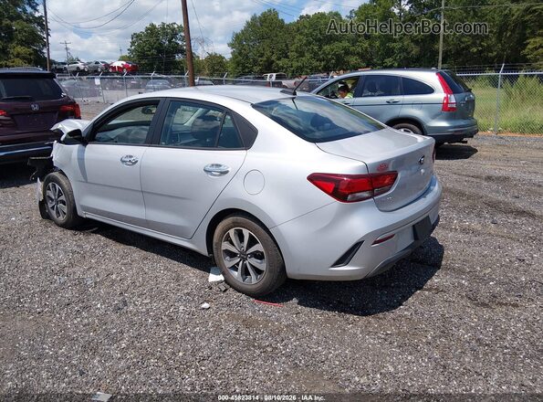3KPA24AD9ME390973 2021 KIA RIO Silver Tył lewy
