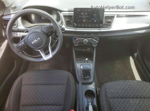 3KPA24AD9PE518519 2023 KIA RIO White წინა პანელის ხედი