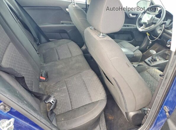 3KPA24ADXLE309512 2020 KIA RIO Blue Հետևի նստատեղերի տեսք