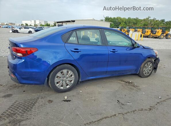 3KPA24ADXLE309512 2020 KIA RIO Blue Հետևի աջ