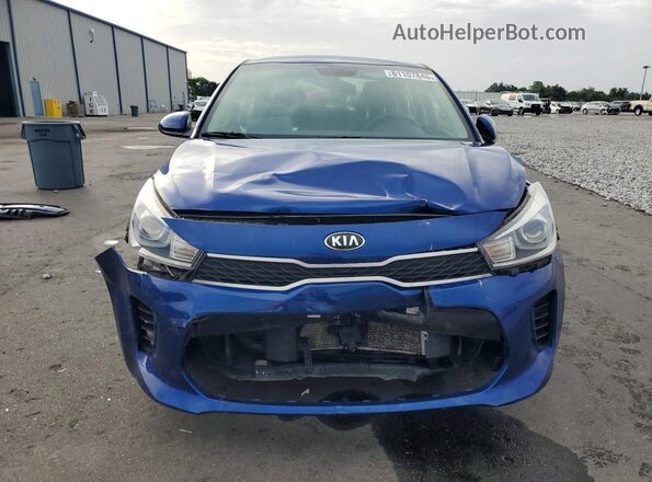 3KPA24ADXLE309512 2020 KIA RIO Blue Դիմացի տեսք