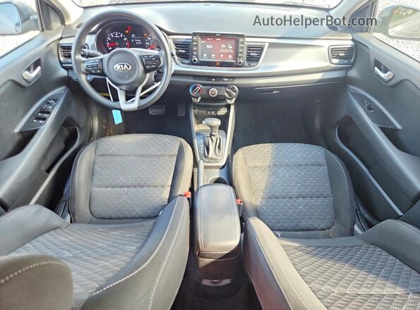 3KPA24ADXLE317352 2020 KIA RIO Gray Առջևի վահանակի տեսք
