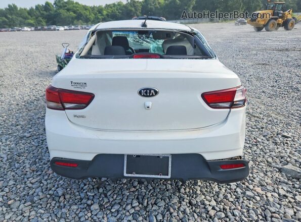 3KPA24ADXLE330232 2020 KIA RIO White Widok z tyłu