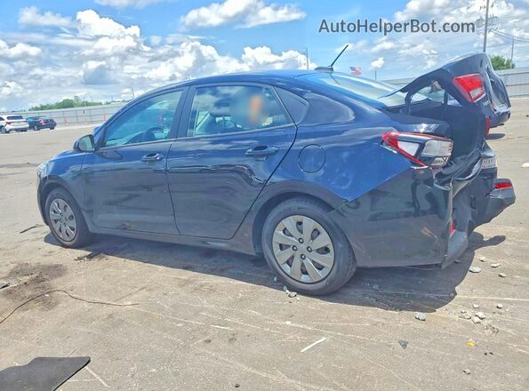 3KPA24ADXLE335026 2020 KIA RIO Black Rear left