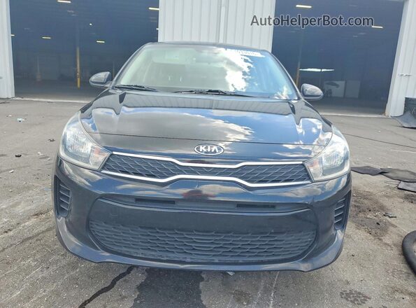 3KPA24ADXLE335026 2020 KIA RIO Black Front view