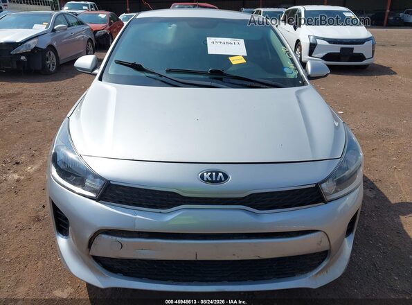 3KPA24ADXLE338962 2020 KIA RIO Silver ხელსაწყოთა პანელის ხედი