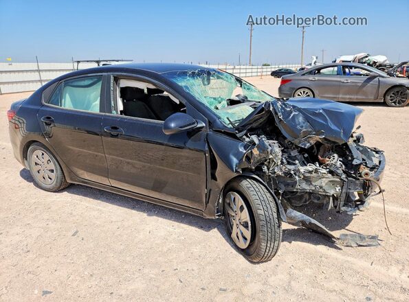 3KPA24ADXLE343806 2020 KIA RIO Black Przód prawy