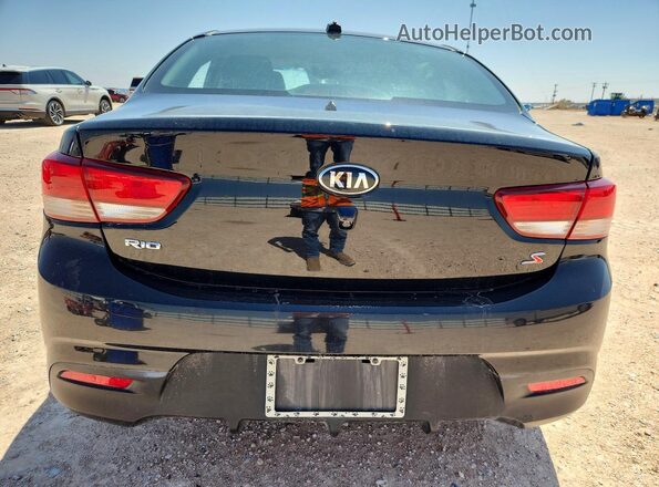 3KPA24ADXLE343806 2020 KIA RIO Black Widok z tyłu