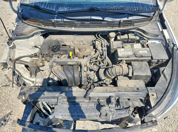 3KPA24ADXME371705 2021 KIA RIO White Սալոնի հետևի տեսք