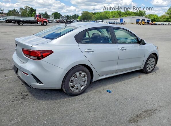 3KPA24ADXME378136 2021 KIA RIO Silver Tył prawy