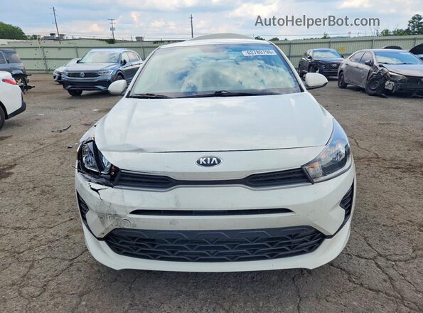 3KPA24ADXME423916 2021 KIA RIO White წინა ხედი