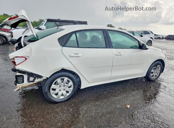 3KPA24ADXME423916 2021 KIA RIO White უკანა მარჯვენა