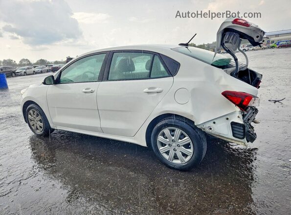 3KPA24ADXME423916 2021 KIA RIO White უკანა მარცხენა