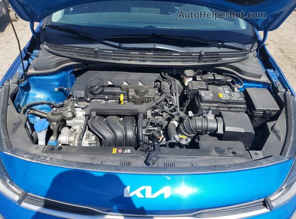 3KPA24ADXPE551707 2023 KIA RIO Синий Вид задней части салона