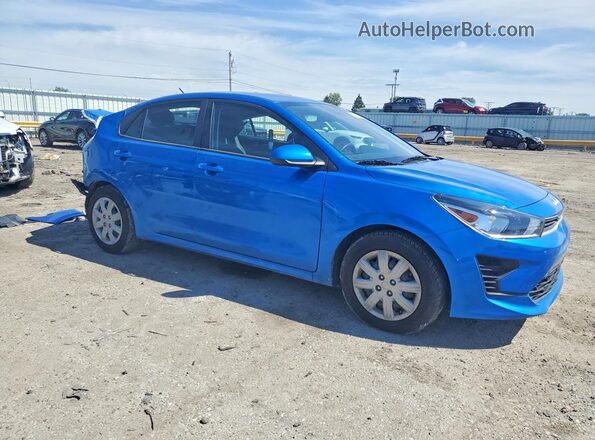 3KPA24ADXPE551707 2023 KIA RIO Синий Передняя правая четверть