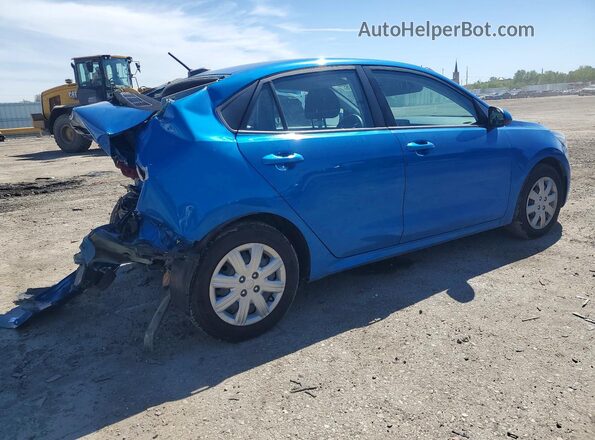3KPA24ADXPE551707 2023 KIA RIO Синий Задняя правая четверть