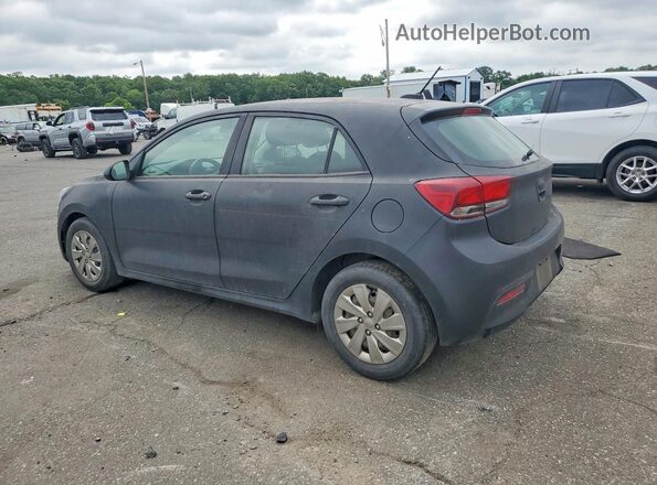 3KPA25AB0JE091663 2018 KIA RIO Black უკანა მარცხენა