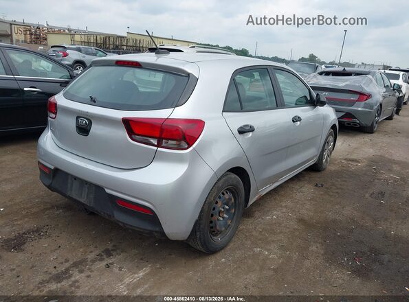 3KPA25AB3JE088868 2018 KIA RIO Silver Tył prawy